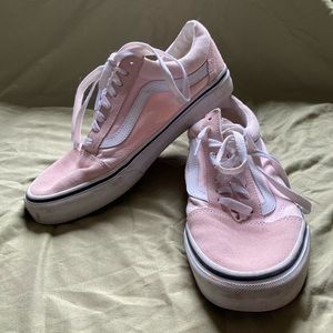 Pink Low Top Old Skool Vans